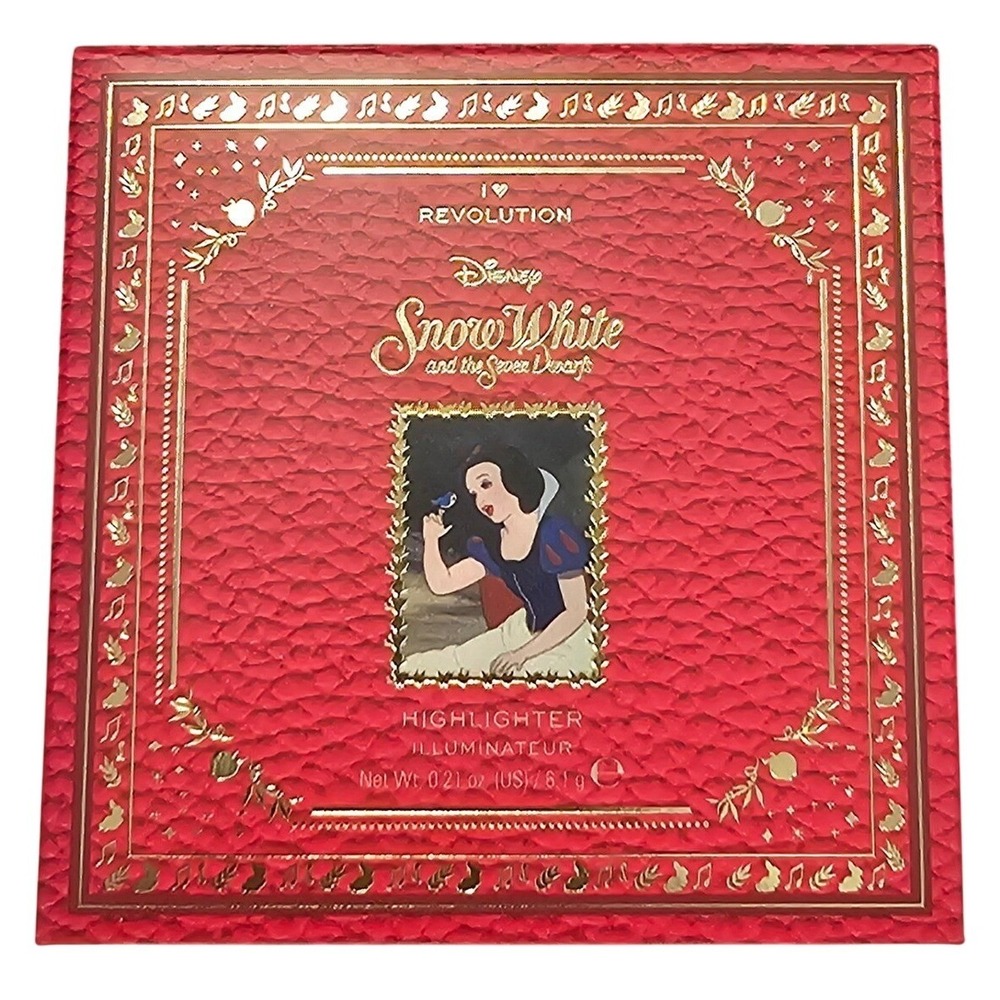 NEW Revolution Makeup Disney Snow White and the Seven Dwarfs Highlighter Powder